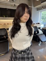 エマノン(EMANON) 福岡天神 ブリーチなしカラー ダブルカラー ラベンダーカラー