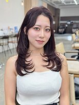 ミリ(mm)&nbsp;10代20代30代レイヤーカット髪質改善くびれ巻き透明感仙台韓国