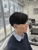リアリクス(REALIX)&nbsp;ニュアンス毛流れパーマフェザーパーマショートセンターパート