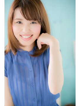 ミック 日暮里店(miq) ナチュラルさが魅力♪好感ストレート【miq日暮里】