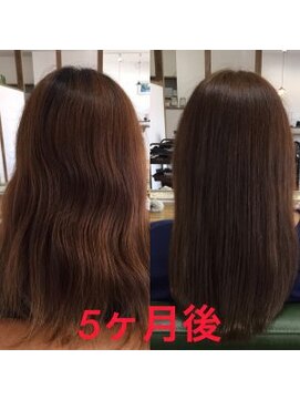 オハナヘアー(ohana hair) 髪質改善の成果5か月後