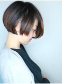 【morio池袋】2019年春夏流行る髪型大人前下がりショート♪