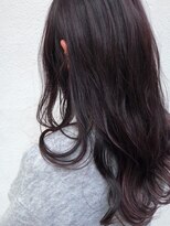 フロート 小阪店(float)&nbsp;ローズグレー＿結婚式,前下がり,斜めバング