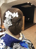 ラブリッシュ(LOVERICHE)&nbsp;着物に合うしっかり抱き合わせヘア ［延山瞳styling］