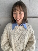 エディット トウキョウ(e.dit tokyo)&nbsp;透け感ベージュカラー