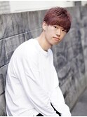 似合わせカットイメチェン韓国マッシュ/チェリーブラウン/メンズ