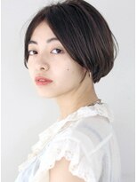 サーカス バイ ビュートリアム 青山(CIRCUS by BEAUTRIUM)&nbsp;３０代　前髪長め　丸み　スッキリ　ショートボブ