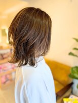 クリア(Q-LEA)&nbsp;切りっぱなしボブ×レイヤー