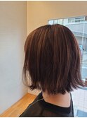 切りっぱなしボブ