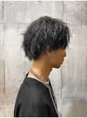 【amule hair】強ツイストスパイラルマッシュ/マッシュパーマ