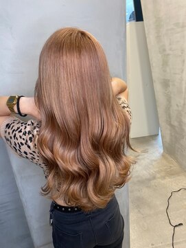 ジーナ 船橋(Zina) オトナ女子ツヤ髪アッシュカラーふんわりミディシースルーバング