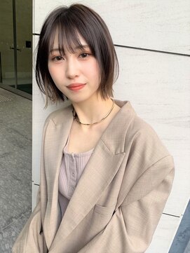 ビーハイブ 一番町店 アヴェダ(BEHIVE) ひし形ナチュラルボブレイヤー☆