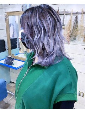 トーク 伊丹本店(TAL'KE) TAL'KE/バレイヤージュ×ホワイトラベンダー_911