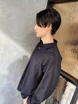 ネオリーブ ジューク 日吉店(Neolive JuQ)&nbsp;【韓国ダウンパーマ☆】　前下がりセンターパート