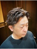 ビジネスパーマ ショートパーマ メンズ 大宮 ヒロ銀座