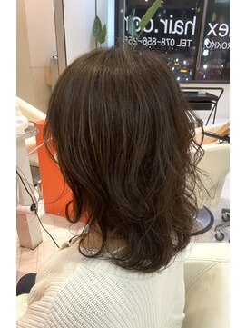 ラ ルーナ アレックス 阪急六甲店(la luna alex) ニュアンスカラー/ヘルシースタイル/30代/40代/50代