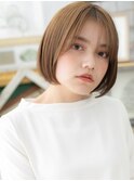 小顔ぶつ切りボブ外国人風ハイライトTb3戸田公園20代30代40代