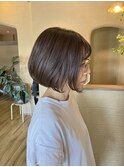 ふんわりグラデーションボブ