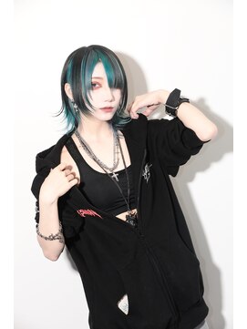 ガルテ(GARTE) ウルフカット/アンブレラカラー/インナーカラー