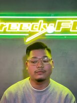 グリーディーフォックス 三軒茶屋(GreedyFOX)&nbsp;波巻き/マッシュパーマ/ウルフ/ハイライト<理容室>三軒茶屋