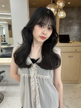 ボタン テンジン(VOTAN tenjin) 黒髪/艶髪/くびれヘア/韓国風ヘア/顔周りカット/天神