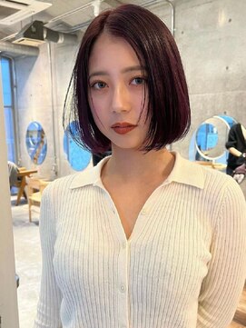 ローウェ 沖縄新都心(Louwe) グレージュカラー/ 小顔/オリーブカラー/ピンクベ