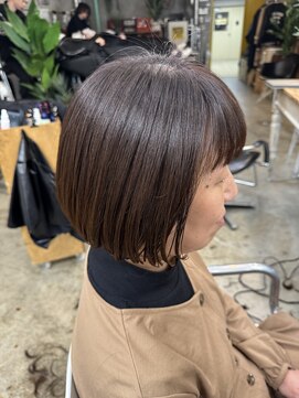 ウィークエンド(WEEKEND) 白髪ぼかしブリーチ無しダブルカラーカットトリートメント15400