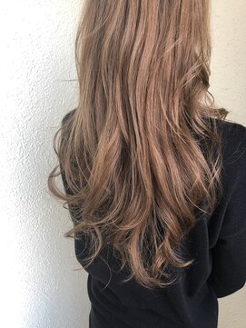 レアワンハナレ センター北美容院(lea/1 HANARE) スーパーロングもカラーで柔らかく♪