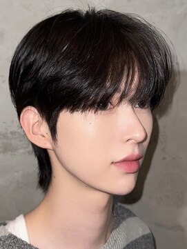 ノラ ヘアーサロン(NORA HAIR SALON) 韓国シースルーマッシュミニウルフ韓国マッシュダウンパーマ