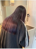 ジーナ  札幌大通(Zina)&nbsp;美髪＊エアリーロング＊パープルグレー＊髪質改善＊Zina札幌大通