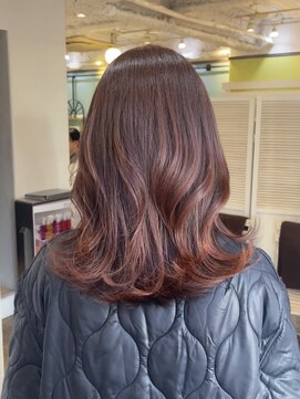 キートスバイガーランド (Kiitos by Garland) ブリーチなしピンクカラーピンクラベンダーブラウンピンク