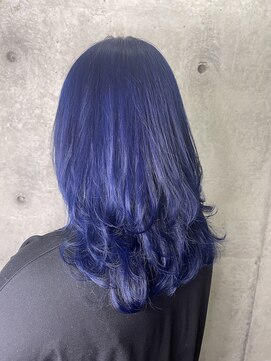 モップアップ ゾイトロープ(Mop up zoe trope) 鮮やかブルー