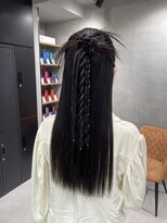 【お出かけ前に＊】ロングおすすめ「ハーフカチモリ」
