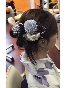ヘアサロン ユニティ(Hair Salon Unity) 和風アップ