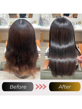 ディアーズ 秋田泉中央店(Dears) 乾燥で艶のない髪がサラサラの艶髪に!