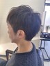 《メンズはこちら！》カット+スキャルプシャンプー＋眉カット　￥4200
