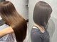 ウルバイオハナ(Ulu by ohana)の写真/今流行りの髪質改善でダメージをおさえながらツヤ髪ストレートで毛先まで指通り滑らかな美髪に♪