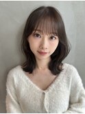 くびれミディアム　10代20代30代◎小顔  髪質改善 韓国 新宿