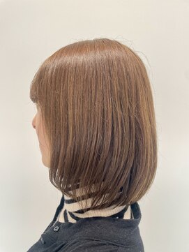 セイン(sane.) 明るめベージュカラーで白髪ぼかし【東所沢】