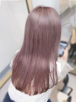 ラフ バイ マグ 南松本(R.A.F. by Mag) 20代30代大人可愛い透明感ピンクブラウンケアブリーチ小顔