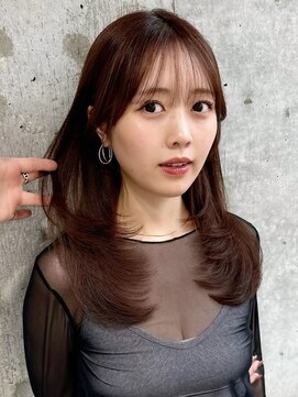 ルームバイシー 新宿(Loom. by Sea) 似合わせカット×メルティーカラー[似合わせカット/レイヤー]