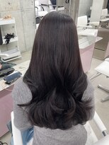 エヌアイ オモテサンドウ(ni omotesando)&nbsp;ダークアッシュブラウン/韓国暗めカラー/くびれヘア上野