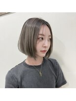 ニチカ 銀座(NYCKA)&nbsp;2wayバングボブ/グレージュカラー