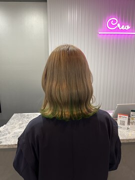 セブンルックスクレオ(7LOOKS creo) インナンカラーネオングリーン