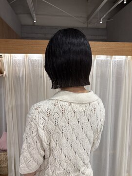 ムク 甲府(muku.) 切りっぱなしボブ/ボブ/ぱつっとボブ/ショートボブ