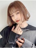 チェリーブラウン/ミニウルフ/デジタルパーマ