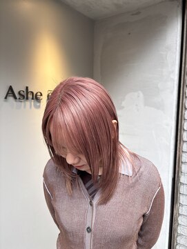 アッシェオレン(Ashe oleng) フェイスレイヤー×ピンク