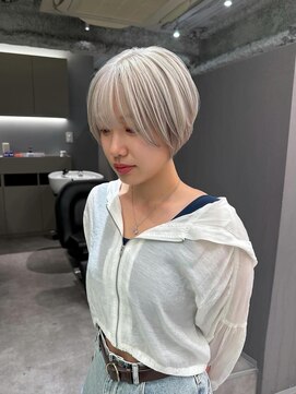 ロテ 名古屋 名駅店(Lote.) ミディアムヘア/暗めカラー/グランマッシュ