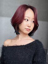 アルバム 渋谷パルコ(ALBUM)&nbsp;顔周りレイヤーデザインカラーくびれミディミディアム_F21104