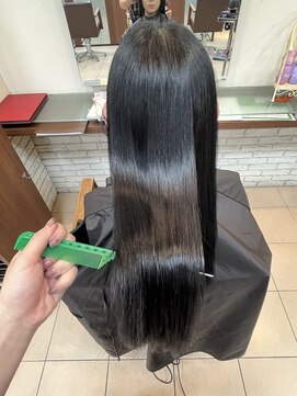 ヘア ルミナス バイ フォルテ(HAIR LUMINAS by FORTE) 暗染め艶カラー/就活カラー